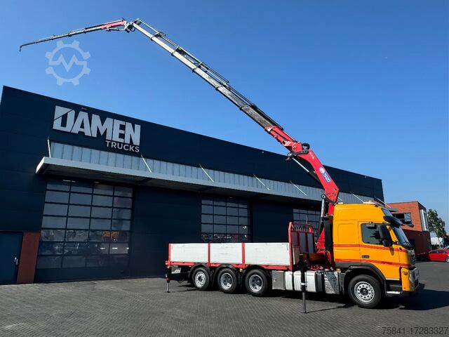 Crane truck Volvo FM 500 8x4 HMF 5020-K6 + JIB FJ 1000-5