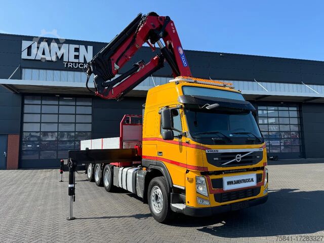 Crane truck Volvo FM 500 8x4 HMF 5020-K6 + JIB FJ 1000-5