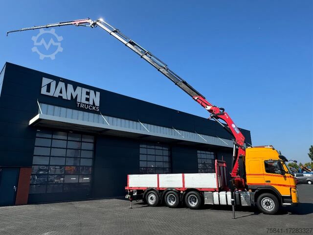 Crane truck Volvo FM 500 8x4 HMF 5020-K6 + JIB FJ 1000-5