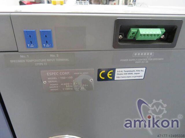 Temperaturschocktestkammer Espec TSD-100 -70 °C bis +200 °C