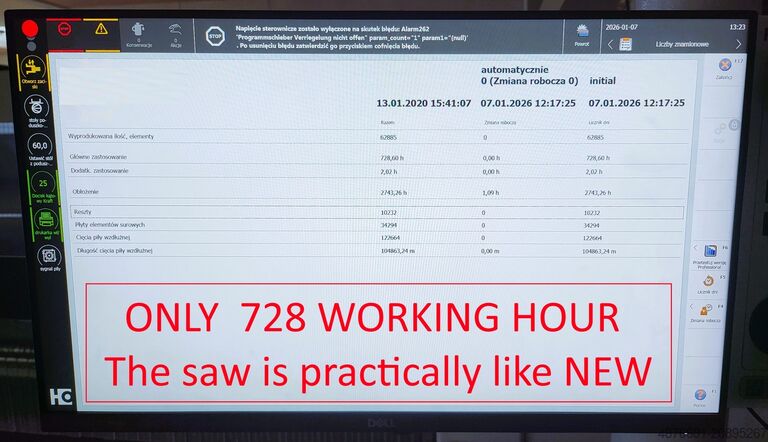 Formatkreissäge HOMAG SAWTEQ B-400 PROFILINE