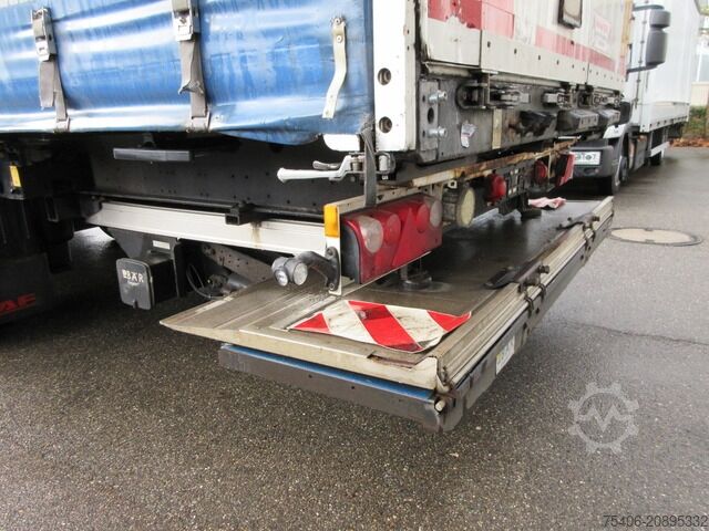 Auflieger mit Pritsche & Plane schmitz Cargobull SCS24/L LBW Edscha Schiebeplane