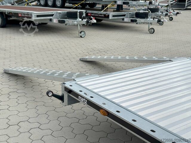 Autotrailer Martz GT PLATEAU 500/3 S 3,5T | ALUBODEN 507X211CM 3500KG UNIVERSAL ANHÄNGER