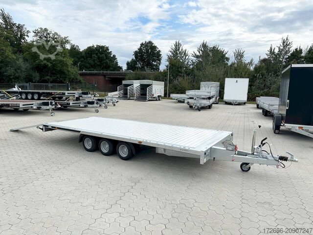 Autotrailer Martz GT PLATEAU 500/3 S 3,5T | ALUBODEN 507X211CM 3500KG UNIVERSAL ANHÄNGER
