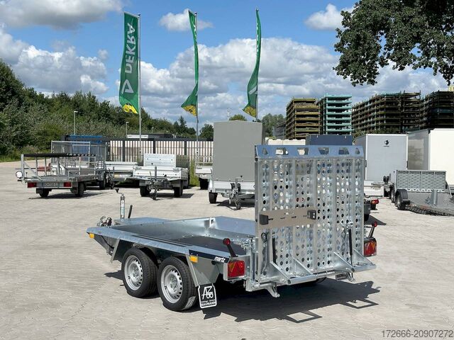 Baumaschinen Martz BAU-3 260/2 S 2,7T 260X150CM 2700KG BAUMASCHINENANHÄNGER