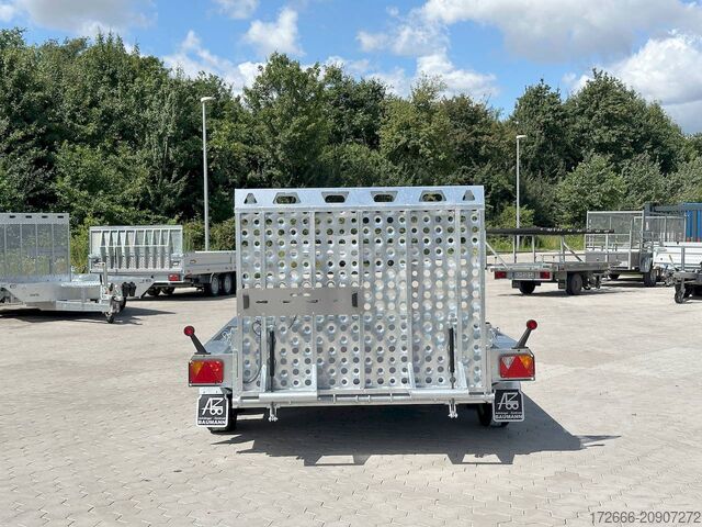 Baumaschinen Martz BAU-3 260/2 S 2,7T 260X150CM 2700KG BAUMASCHINENANHÄNGER