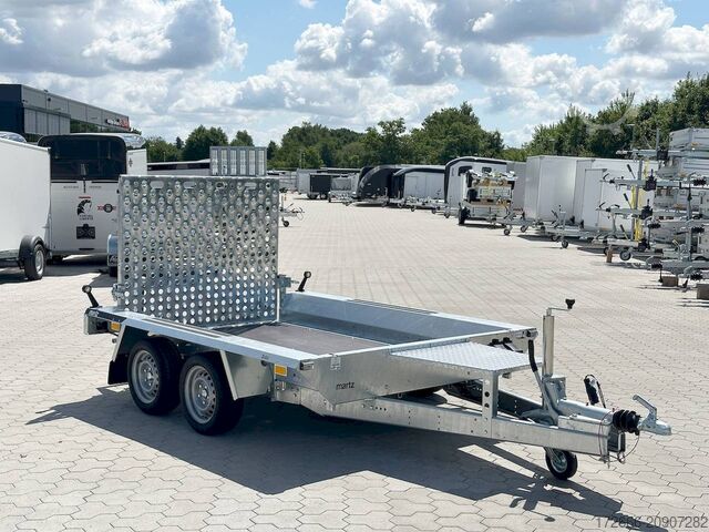 Baumaschinen Martz BAU-3 300/2 S 2,7T 298X153CM 2700KG BAUMASCHINENANHÄNGER