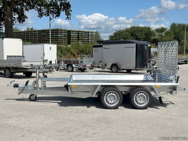 Baumaschinen Martz BAU-3 300/2 S 2,7T 298X153CM 2700KG BAUMASCHINENANHÄNGER
