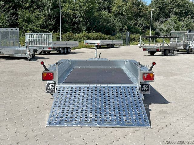 Baumaschinen Martz BAU-3 300/2 S 2,7T 298X153CM 2700KG BAUMASCHINENANHÄNGER