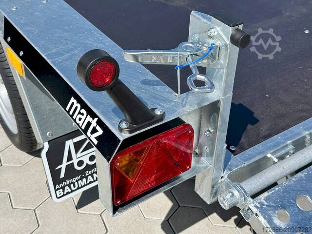 Baumaschinen Martz BAU-3 300/2 S 2,7T 298X153CM 2700KG BAUMASCHINENANHÄNGER