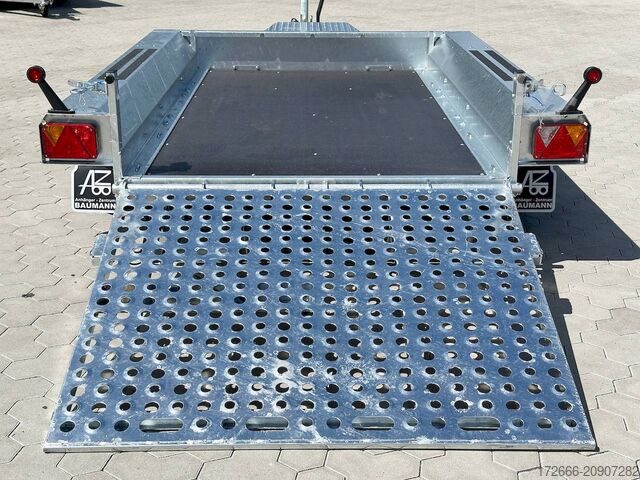 Baumaschinen Martz BAU-3 300/2 S 2,7T 298X153CM 2700KG BAUMASCHINENANHÄNGER