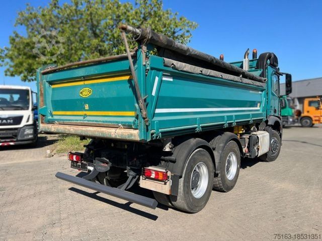 Kipper LKW MERCEDES-BENZ Arocs 2636 6x6 HAD 3-Achs Allradkipper Meiller