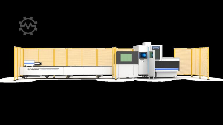 Tube laser cutting machine TÜV-CE certified Senfeng SF6020T