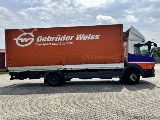 LKW mit Pritsche & Plane MERCEDES-BENZ ATEGO
