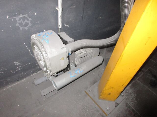 Column swing crane Chain Hoist Demag Timmer Kran Drehkran Hallenkran KBK 100 125Kg L 3m + 40KG Saugheber