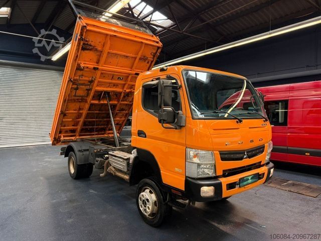 Tipper van MITSUBISHI Canter 6C18 Allrad 4x4 Meiller 3 Seiten Kipper