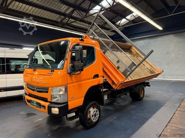 Tipper van MITSUBISHI Canter 6C18 Allrad 4x4 Meiller 3 Seiten Kipper