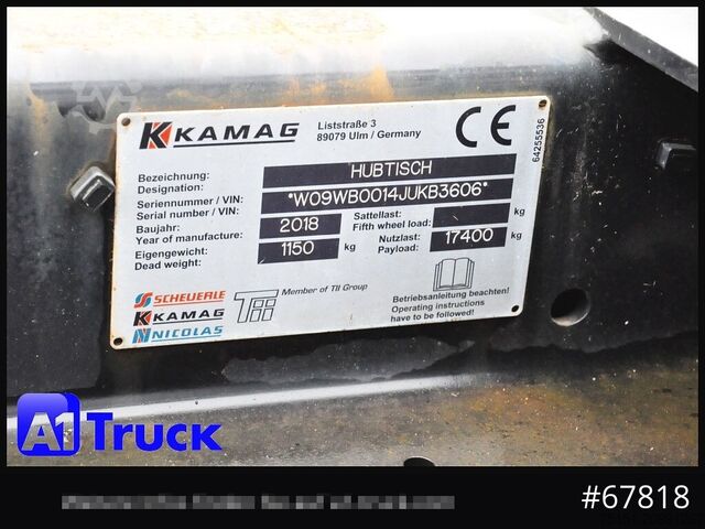 Swap body truck KAMAG Kamag Wiesel, Umsetzer, Rangierer, 40Km/h,