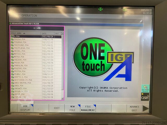 CNC lathe Okuma LB 3000 MY