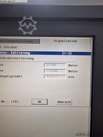Lathe -  cycle-controlled BOEHRINGER DUS 400 ti