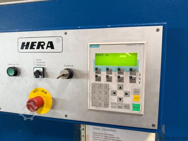 Plate Shear - Hydraulic HERA TS 3100 x 4