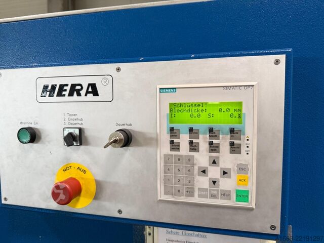 Plate Shear - Hydraulic HERA TS 3100 x 4