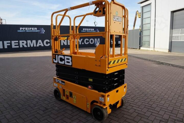 Scissor lift JCB S1930E Valid inspection, *Guarantee! 8m Working He