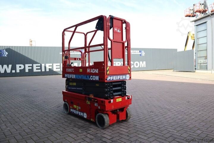 Scissor lift Magni ES0807E Available Directly From Stock, Electric, 7