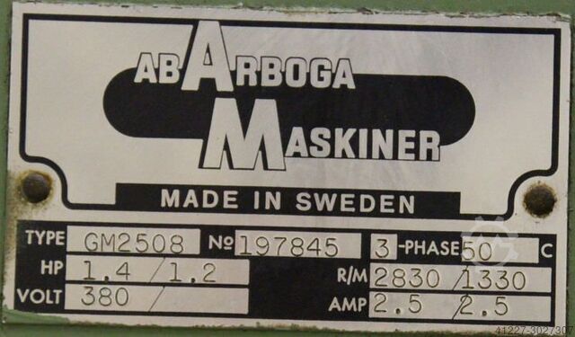 Drilling machine MK3 + two-spindle drilling head Abarboga Maskiner GM2508