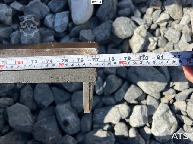 Crawler excavator New Holland E55B excavator w/ digging bucket, sanding bucket,