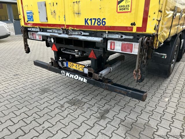 Curtain sided Krone Profi Liner / Schuifzeil / Kooi Aap / Stuur + L...