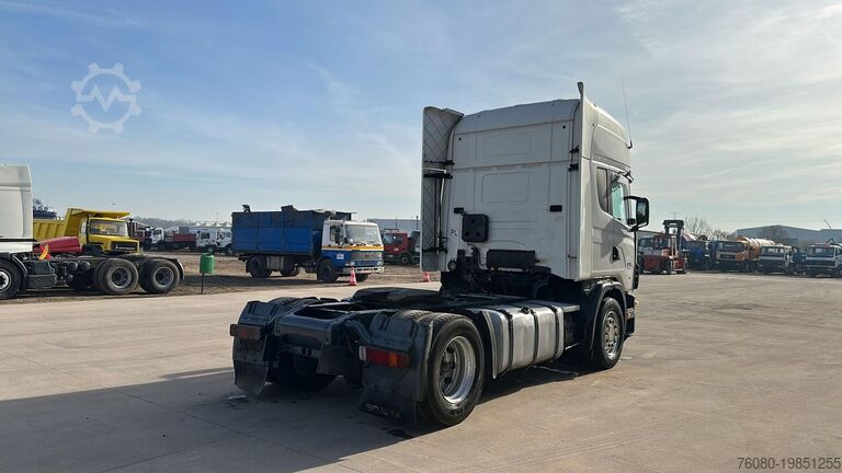 Standard tractor Scania 124-420 Topline (MANUAL GEARBOX / BOITE MANUELLE)