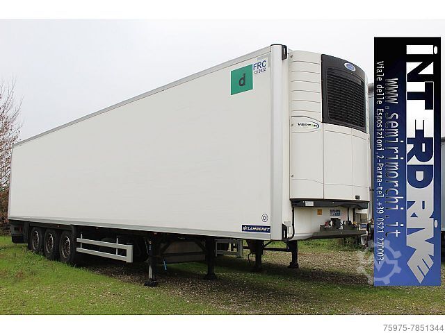 Reefer/Isolated/Freeze Lamberet Semirimorchio frigorifero usato