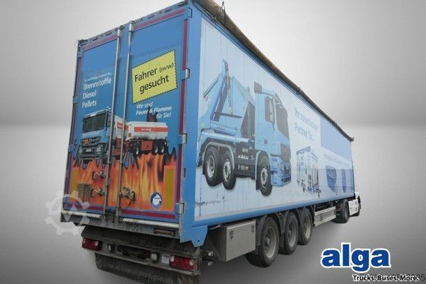 Walking floor semitrailer KRAKER CF-200, 92m³, 10mm Boden, Luft-Lift, BPW