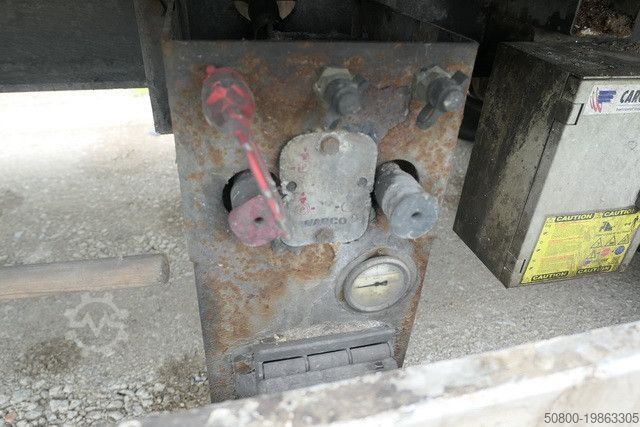 Walking floor semitrailer KRAKER CF-200, 92m³, 10mm Boden, Luft-Lift, BPW