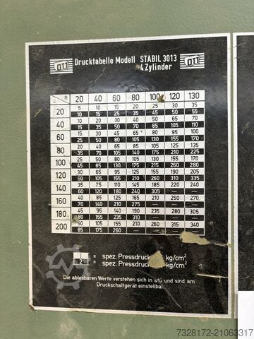 Furnierpresse OTT Stabil-3013