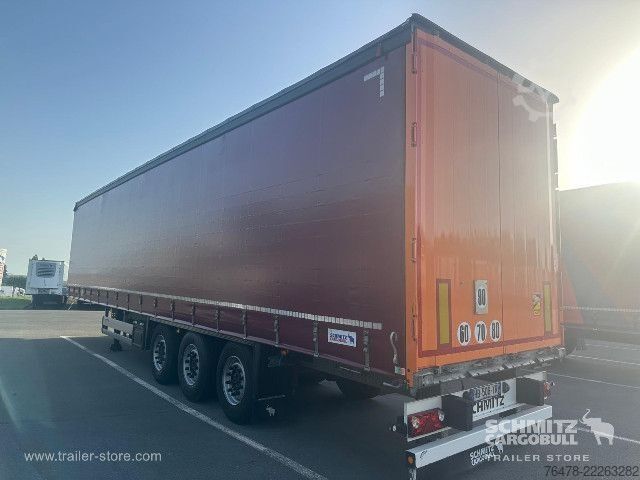 Open semitrailer with tarp Schmitz Cargobull Curtainsider Standard