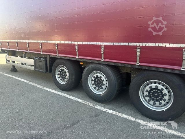 Open semitrailer with tarp Schmitz Cargobull Curtainsider Standard