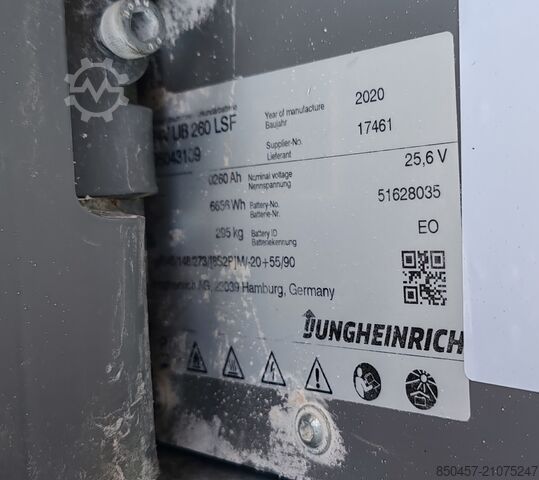 Pallet Stackers Jungheinrich ejc 214z Li-ion 2.5m/ 2020yy/ initial/ free lift