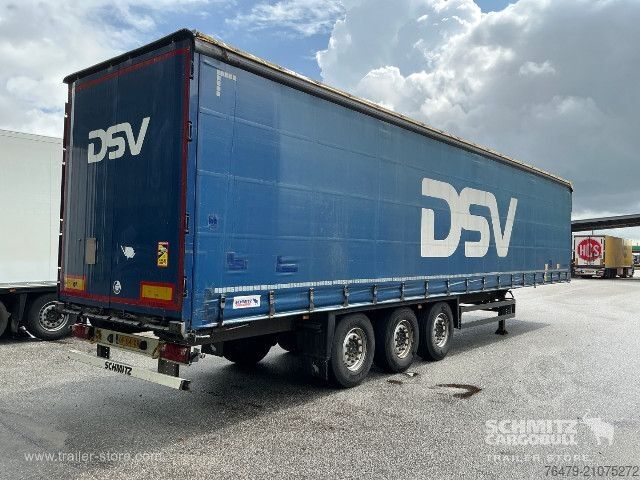 Auflieger mit Pritsche & Plane Schmitz Cargobull Curtainsider Standard