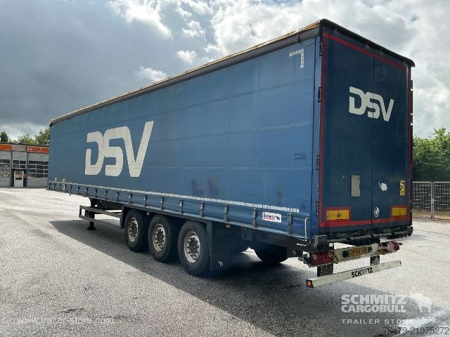 Auflieger mit Pritsche & Plane Schmitz Cargobull Curtainsider Standard
