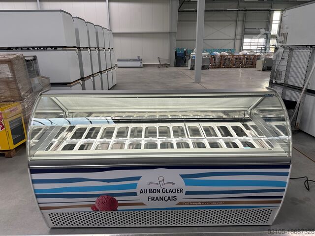 ISA PRO VG - 24 Eisvitrine Kühlvitrine ISA Professional 24