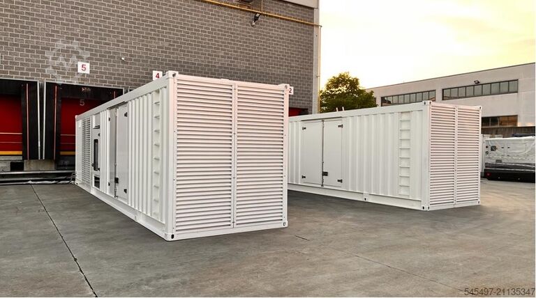 2200kVA Container Dieselaggregat MTU 16V4000G63