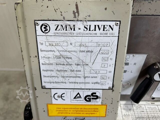 Leit-/Zugspindeldrehmaschine ZMM Sliven Huvema HU 310 ( 3855 )