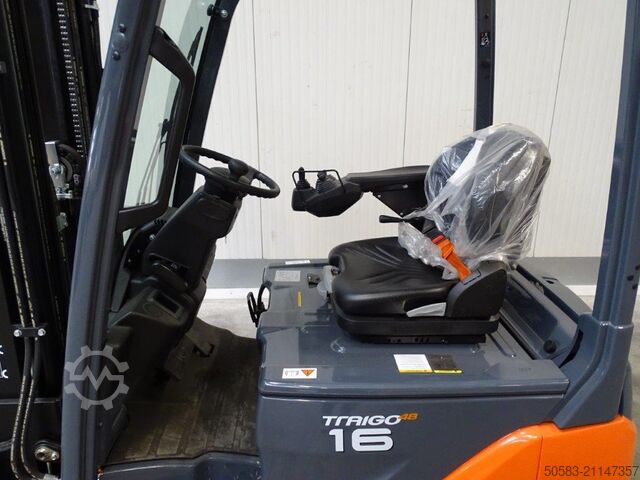 Elektro 3 Rad-Stapler Toyota 8FBEK16T - DEMO - TRIPLEX