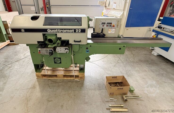 Four-sided planer and moulder WEINIG Quattromat 22