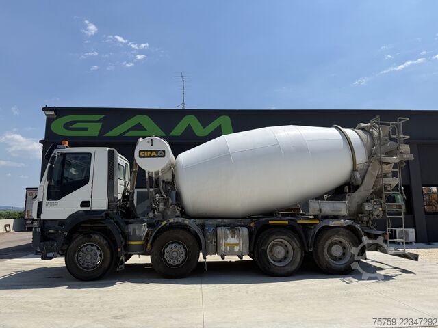 Concrete mixer truck Iveco Trakker 410T50 CIFA 13cbm 8x4 40Ton