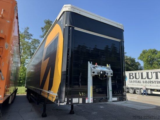 Open semitrailer with tarp SCHWARZMüLLER S1 J-SERIE LäNGE 15.300MM, MIETKAUF MGL.