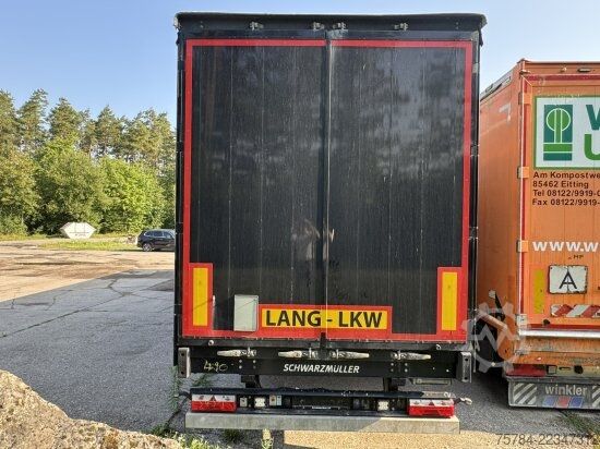 Open semitrailer with tarp SCHWARZMüLLER S1 J-SERIE LäNGE 15.300MM, MIETKAUF MGL.