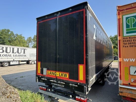 Open semitrailer with tarp SCHWARZMüLLER S1 J-SERIE LäNGE 15.300MM, MIETKAUF MGL.